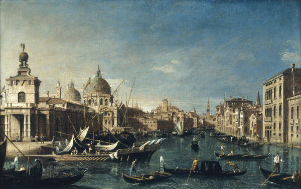 Venice, Canal Grande / Paint./ C18th od 