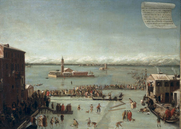 Venice, Frozen Lagune / Paint./ 1788 od 
