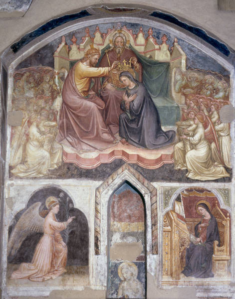 Verona, S.Stefano / Crowning of Mary od 