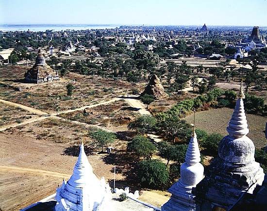 View of Temples in Bagan, Burma od 