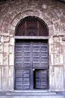 View of the door, 12th century (photo)