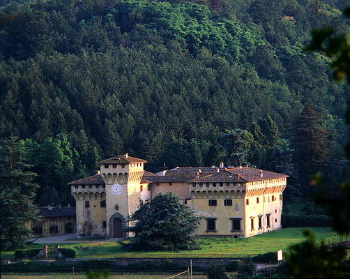 Villa Medicea di Cafaggiolo, begun 1451 (photo) od 