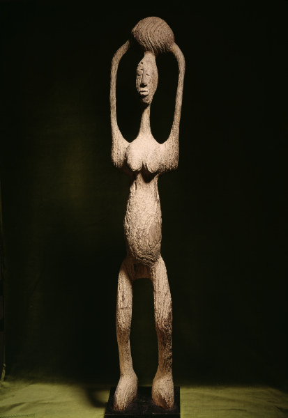 Weibliche Figur, (Bambara), Mali / Holz od 