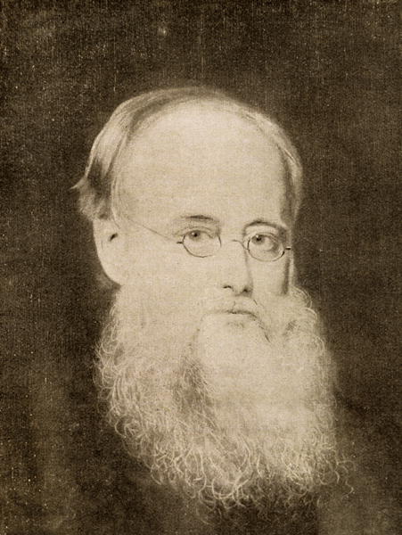 Wilkie Collins (1824-89) (b/w photo)  od 