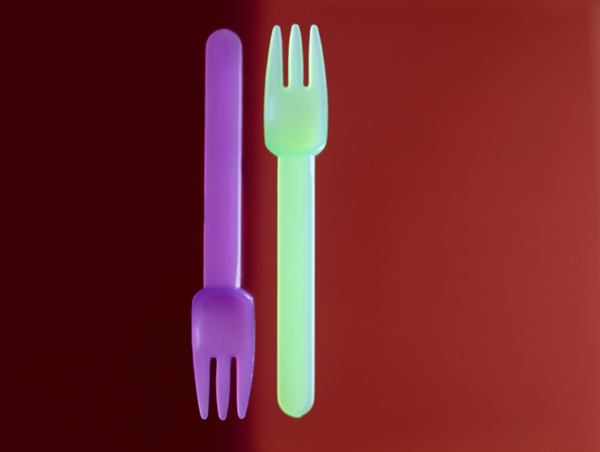 Two Forks (Rothko) 2002 (colour photo)  od Norman  Hollands
