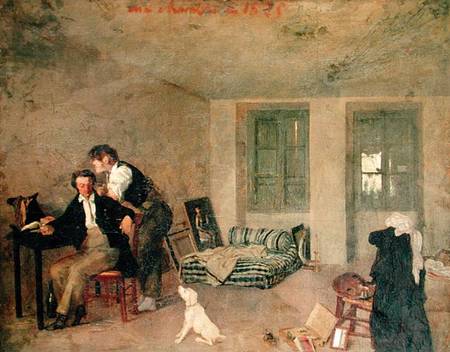 My Room in 1825 od Octave Tassaert