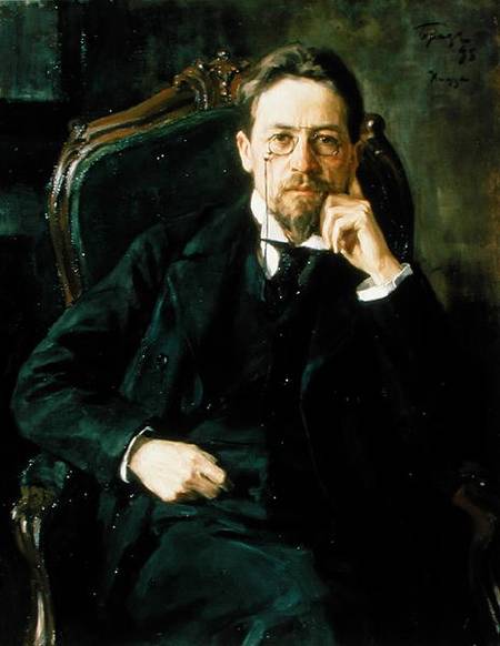 Portrait of Anton Pavlovich Chekhov od Osip Emmanuilovich Braz