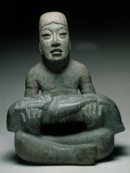 Las Limas Figure, Middle Formative Period 800-300 BC) od Olmec