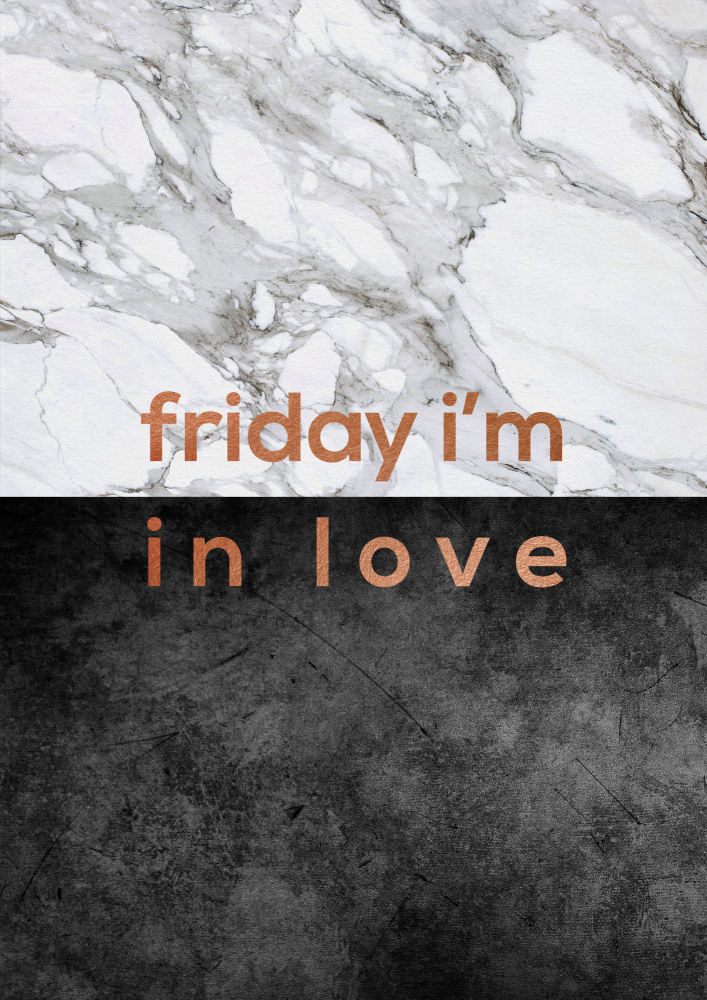 Friday Im In Love Quote od Orara Studio