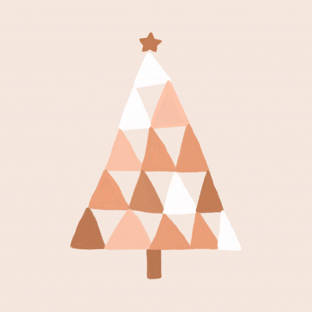 Pastel Christmas Tree od Orara Studio