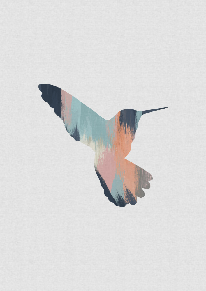 Pastel Hummingbird Ii od Orara Studio