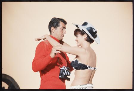 Dean Martin as Matt Helm on set The Silencers