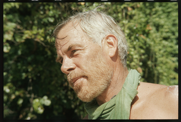 Lee Marvin on set for Hell in the Pacific od Orlando Suero