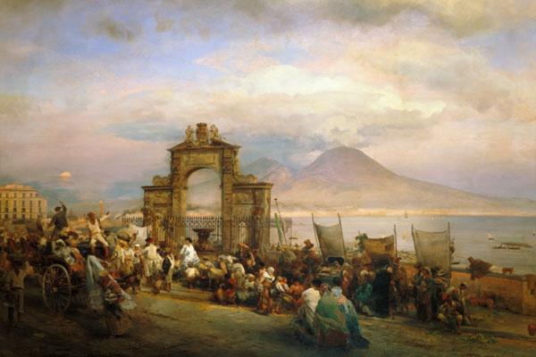 Market day in Naples