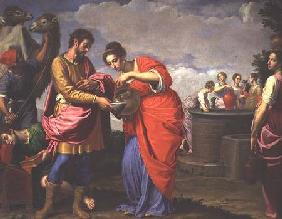 Rebecca and Eliezer at the Well