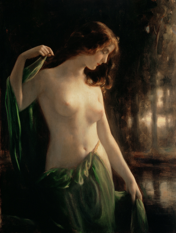 Water Nymph od Otto Theodor Gustav Lingner