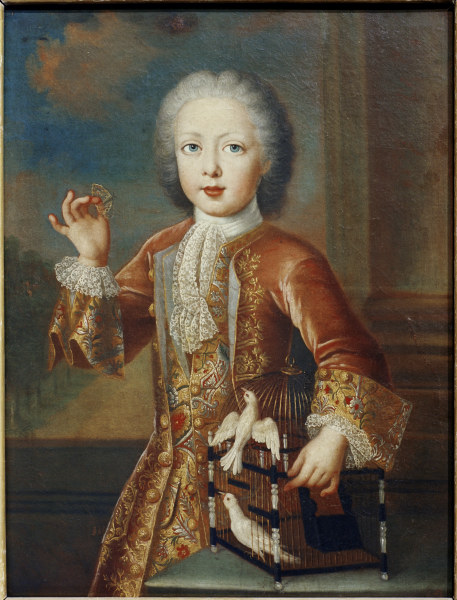 Emp.Francis I as child od P. Gobert.