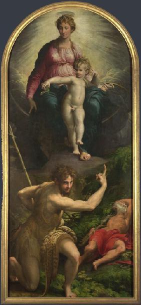 The Madonna and Child with Saints John the Baptist and Jerome