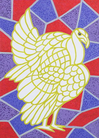 Turkey on Stained Glass od Pat  Scott