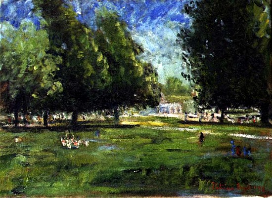 July in Kensington Gardens, 1998 (oil on canvas)  od Patricia  Espir