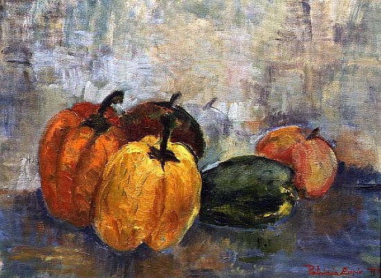 Still Life with Peppers, 1997 (oil on canvas)  od Patricia  Espir