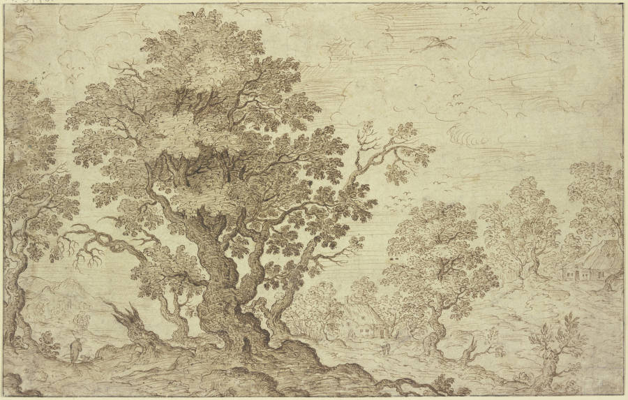 Landscape with trees od Paul Bril