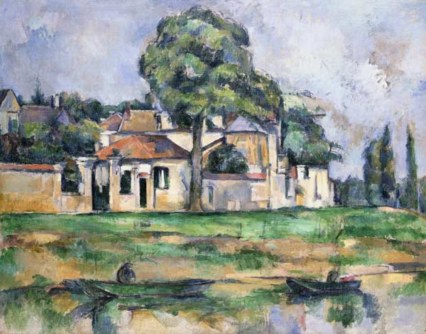 Banks of the Marne od Paul Cézanne