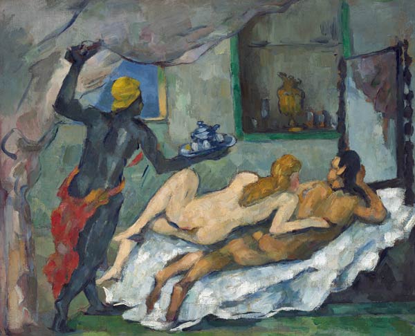 Afternoon in Naples (L'Apres-midi a Naples) od Paul Cézanne