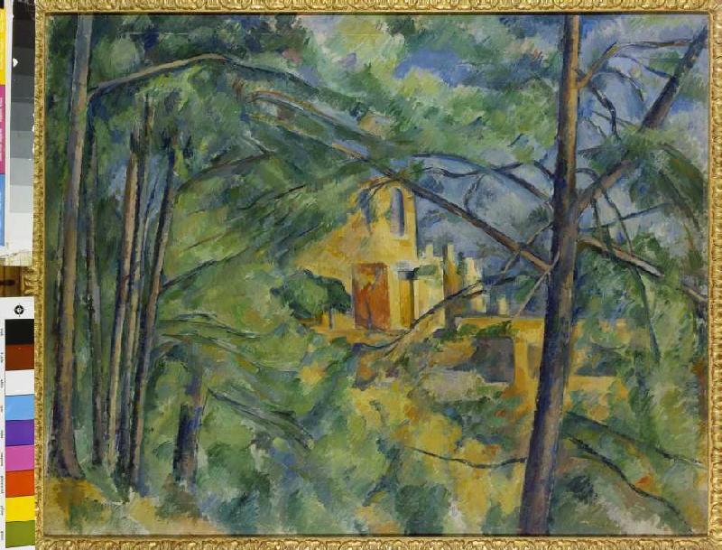 View of the Chateau Noir od Paul Cézanne