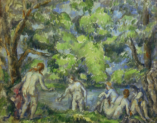 C?Šzanne, Bathers (Undinen) od Paul Cézanne