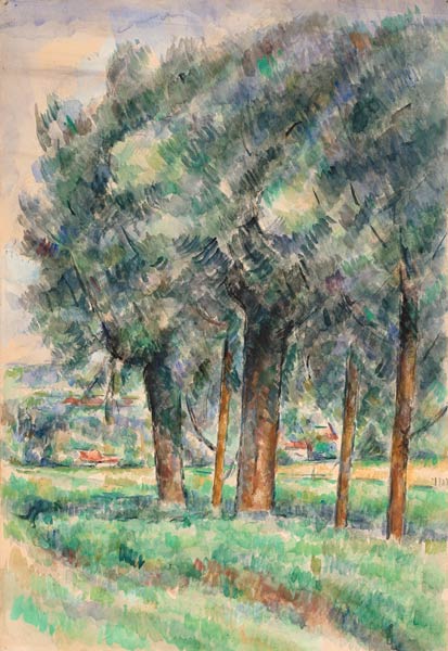 Group of Trees od Paul Cézanne