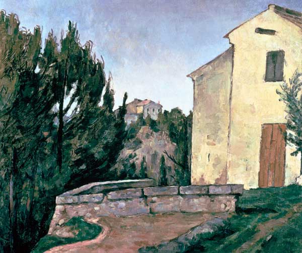 The Abandoned House at Tholonet od Paul Cézanne