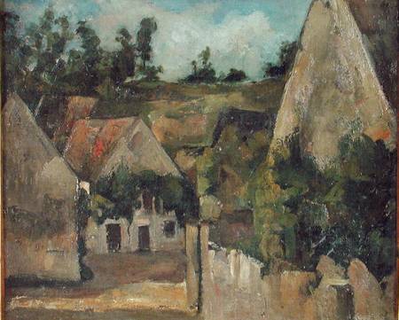 Crossroads at the Rue Remy, Auvers od Paul Cézanne