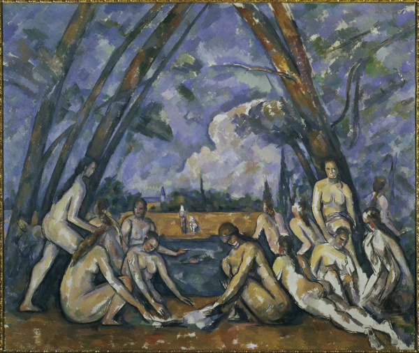 The large bathers od Paul Cézanne