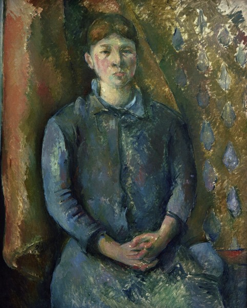 Portrait o.Madame C?Šzanne od Paul Cézanne