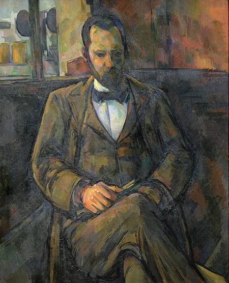 Portrait of Ambroise Vollard od Paul Cézanne