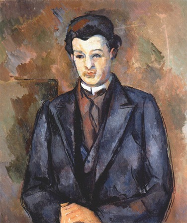 Portrait of the painter Alfred Hauge od Paul Cézanne