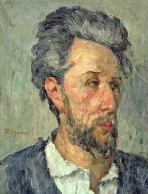 Portrait of Victor Chocquet, 1876-77 (oil on canvas) od Paul Cézanne