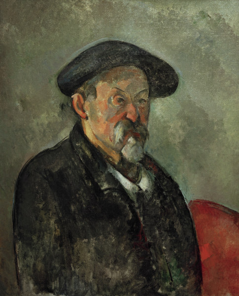 Self-portrait with beret od Paul Cézanne