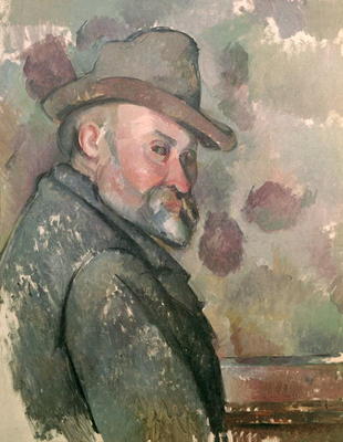 Self Portrait, 1890-94 (oil on canvas) od Paul Cézanne