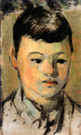 Outline of a portrait of the son of the artist od Paul Cézanne