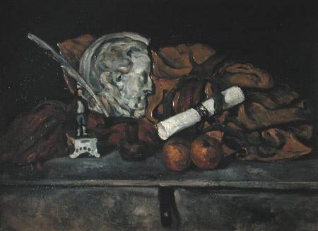 Still Life of the Artist's Accessories od Paul Cézanne