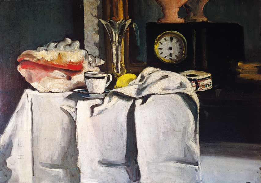 The Black Marble Clock od Paul Cézanne