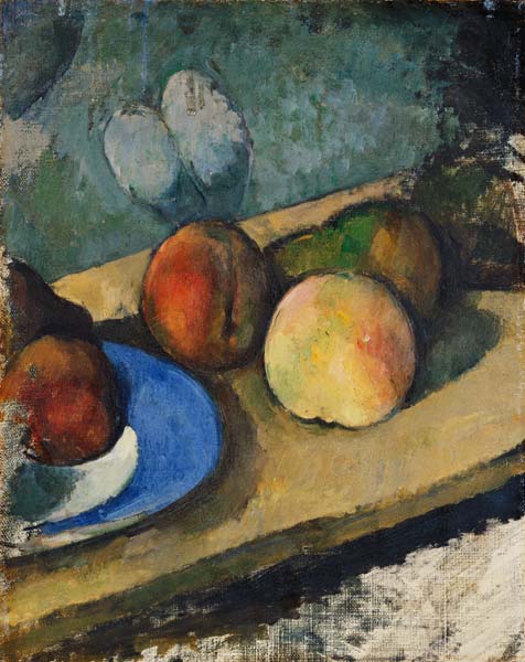 The Blue Plate od Paul Cézanne
