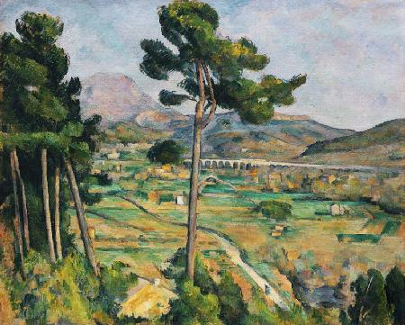 Landscape with viaduct, Mont Sainte Victoire