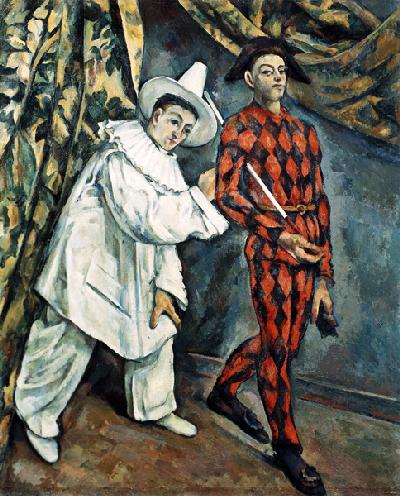 Pierrot and Harlequin