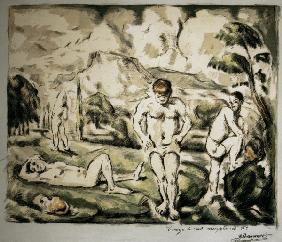 Four bathers