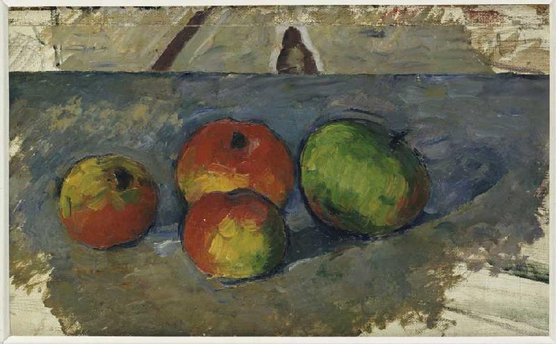Vier Äpfel od Paul Cézanne