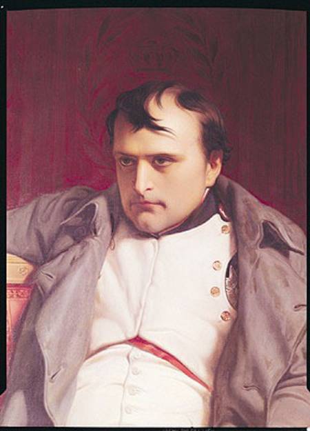 Napoleon (1769-1821) after his Abdication  (detail of 157912) od Hippolyte (Paul)  Delaroche