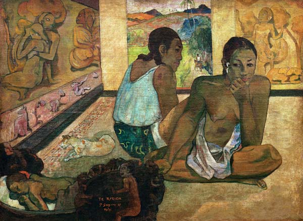 Te rerioa, the dream od Paul Gauguin